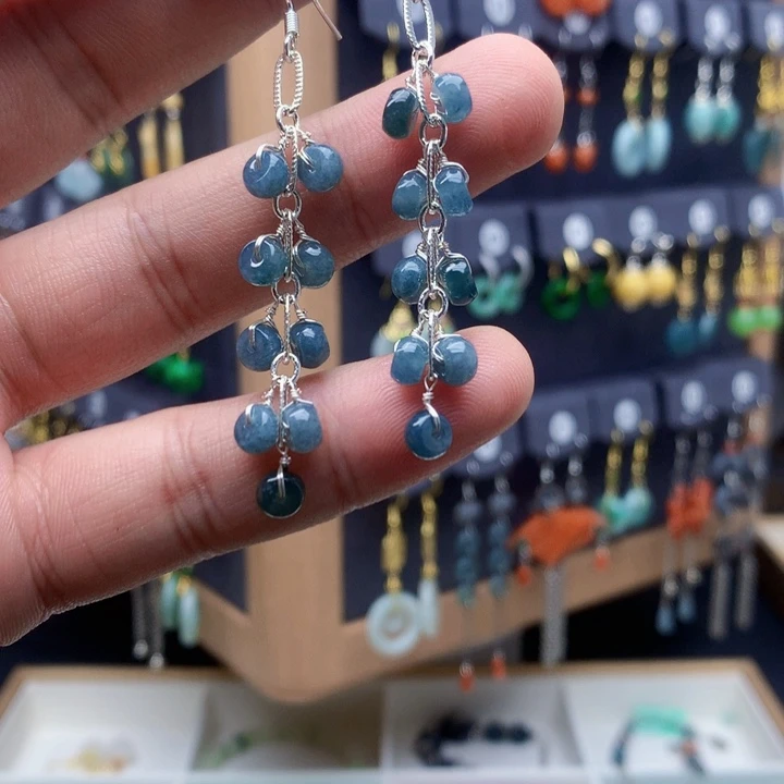 未镶嵌翡翠耳饰耳饰