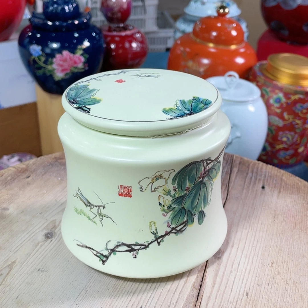 【闪购商品】罐陶瓷茶叶罐密封罐