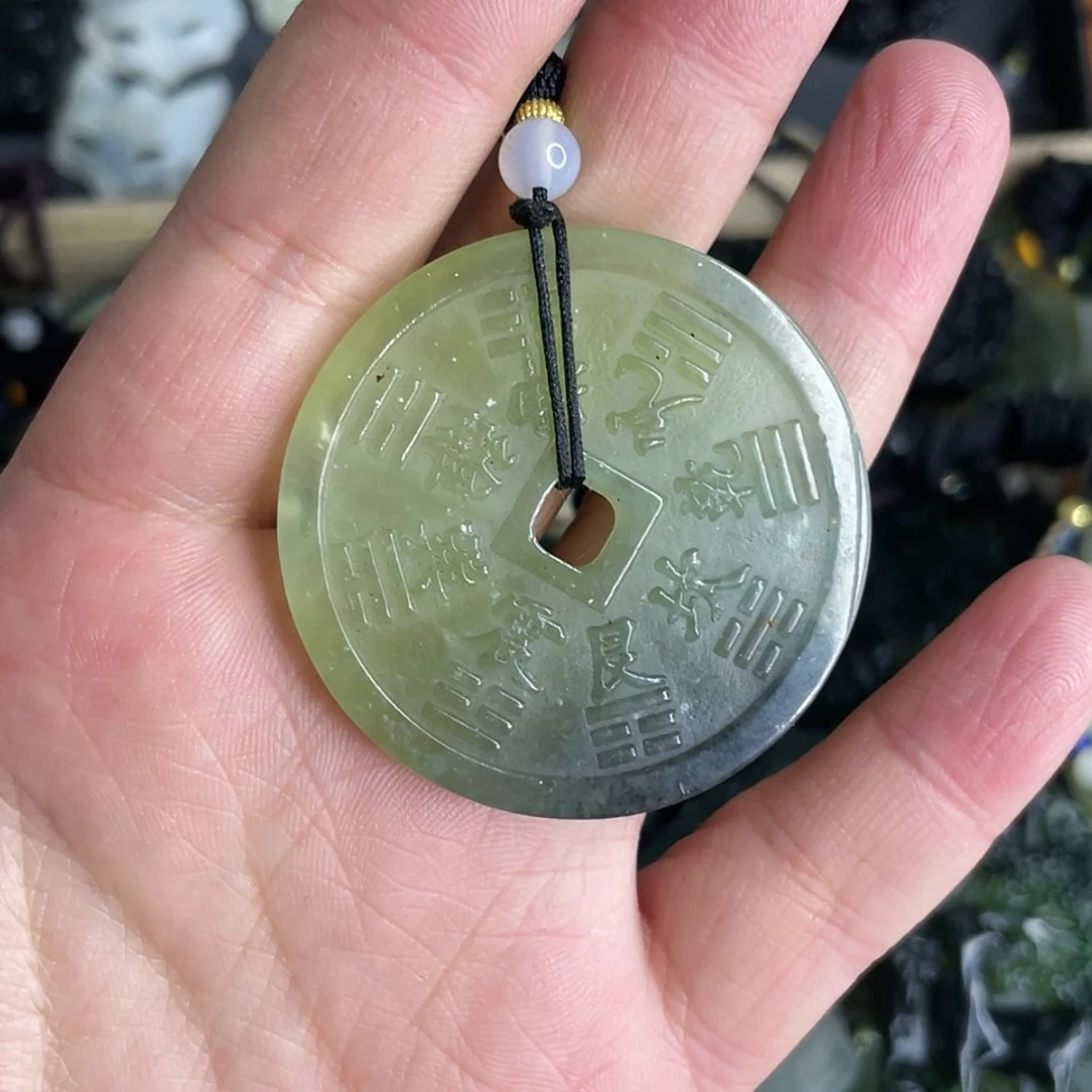 【闪购商品】岫玉颈饰未镶嵌山鬼 微瑕