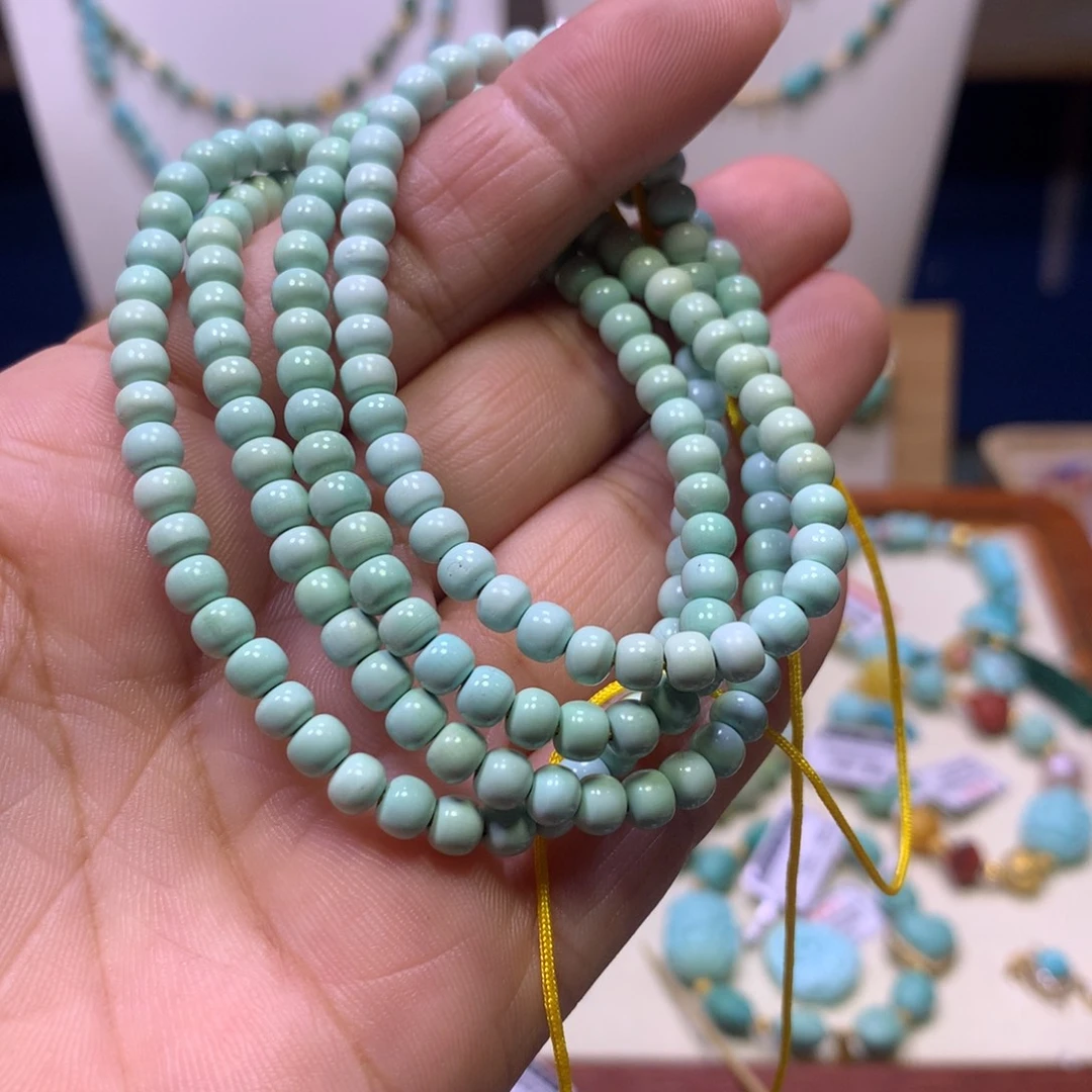 绿松石未镶嵌多圈