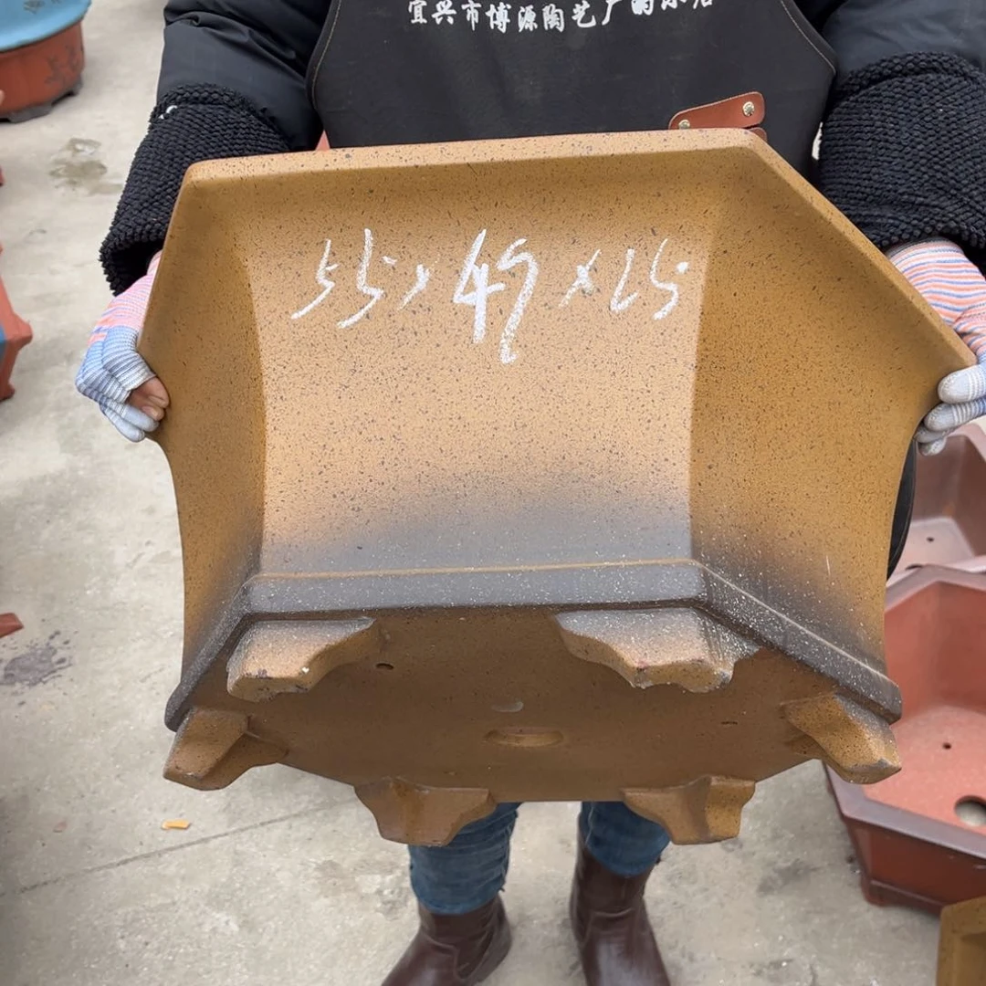 紫砂花盆盆景艺术