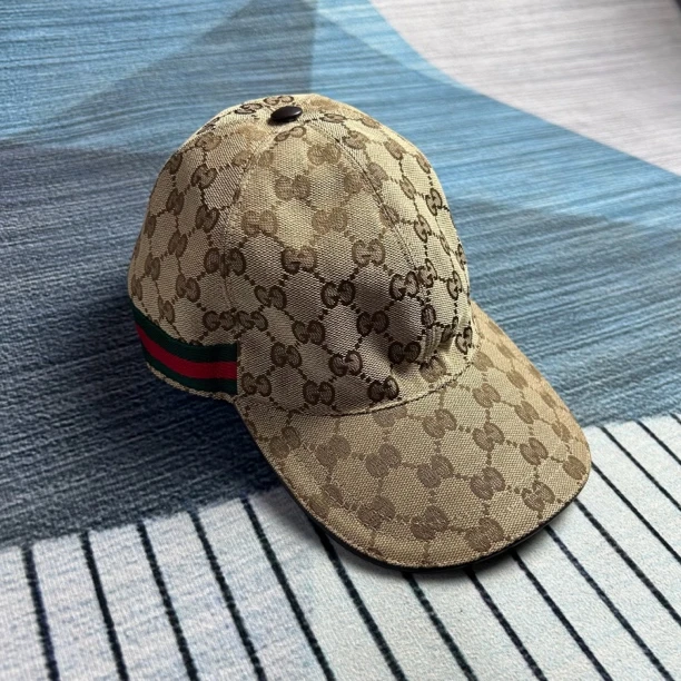 95新 GUCCI/古驰 古驰满印棒球帽