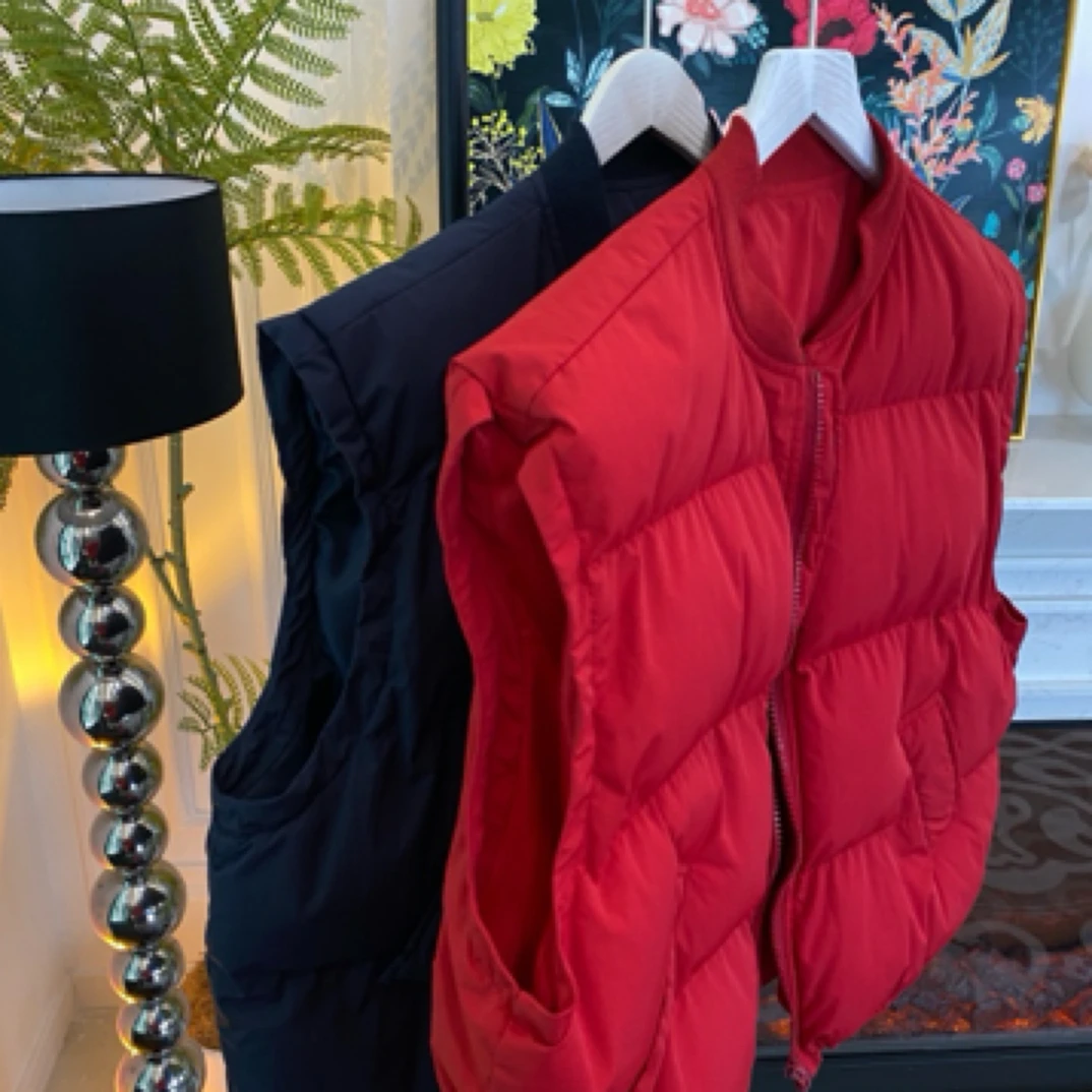 大萍子家 韩版休闲保暖立领百搭纯色马甲宽松型宽松0019