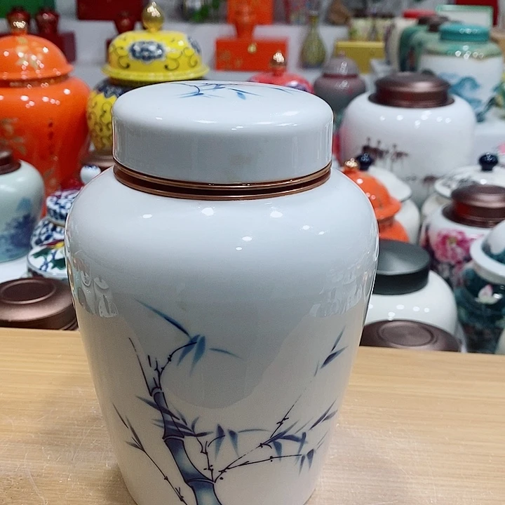 陶瓷摆件储存罐茶叶罐