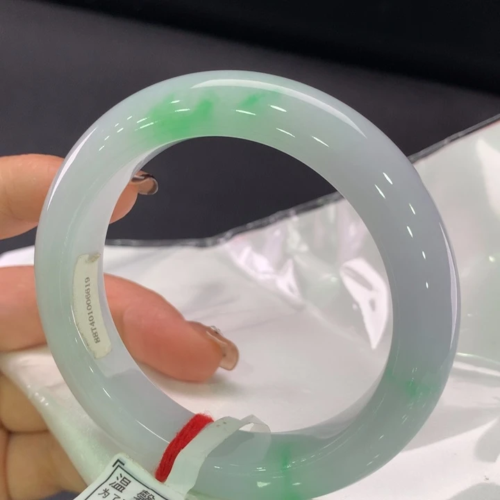 翡翠手镯未镶嵌57正圈