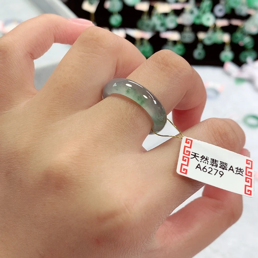 【闪购商品】未镶嵌戒指翡翠15号