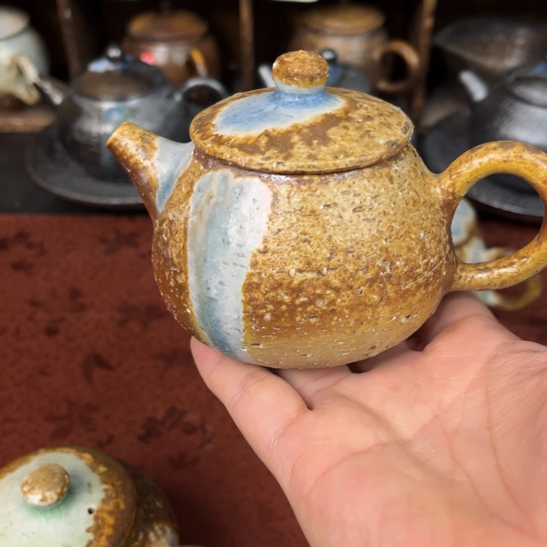 柳***计柴烧茶器柴烧茶器
