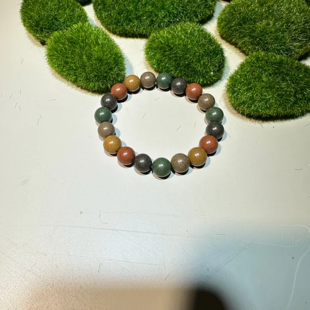 古法非遗天然药材合香珠1.0五行手串-563001