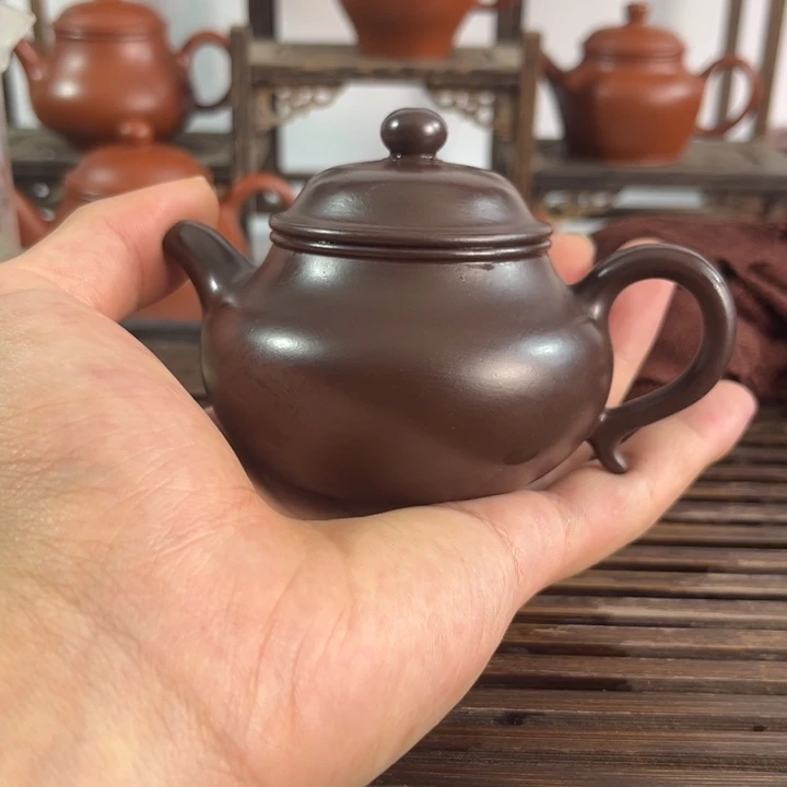 茶壶紫砂原矿紫砂手工制作