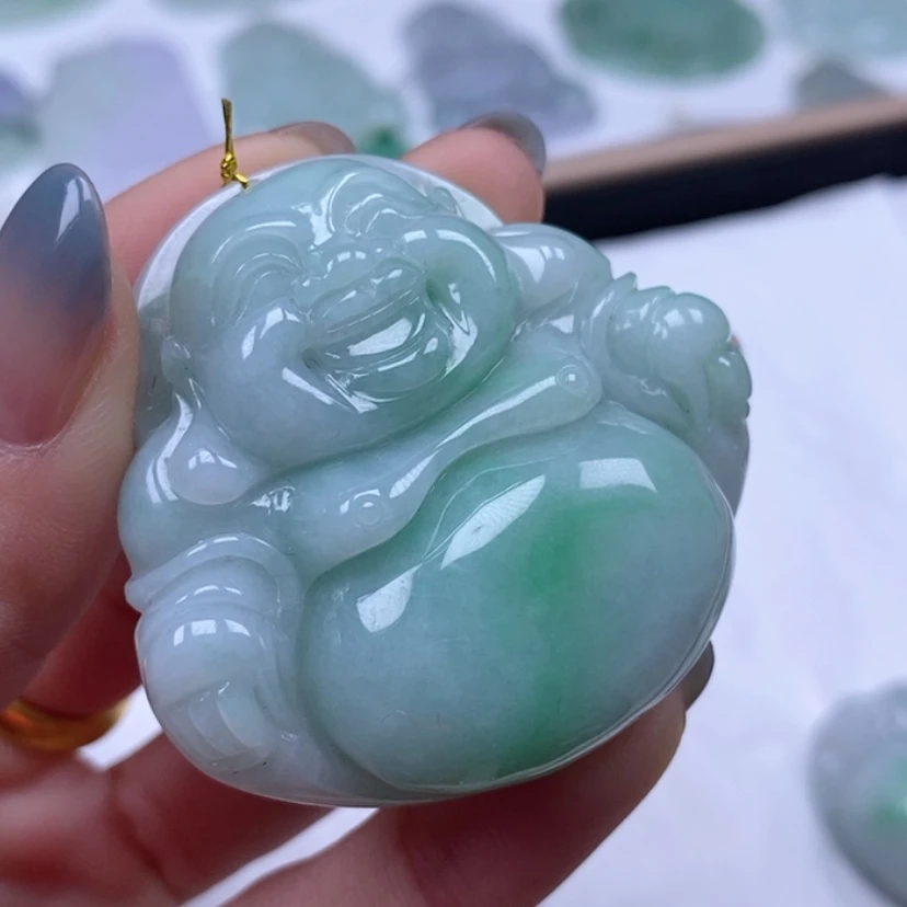 【闪购商品】翡翠吊坠(不含链)未镶嵌玖****?天然a货翡翠