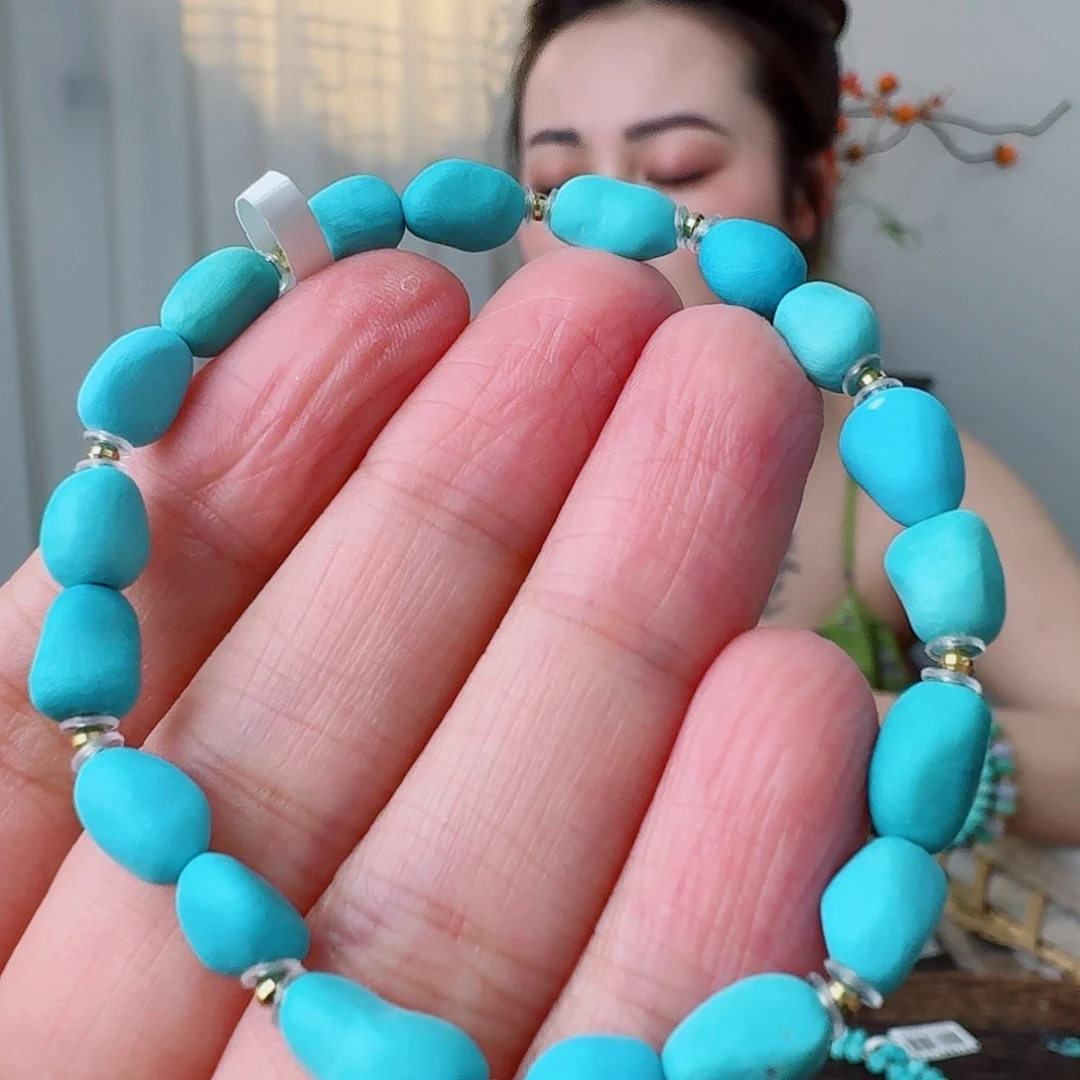 未镶嵌绿松石珠宝奇石