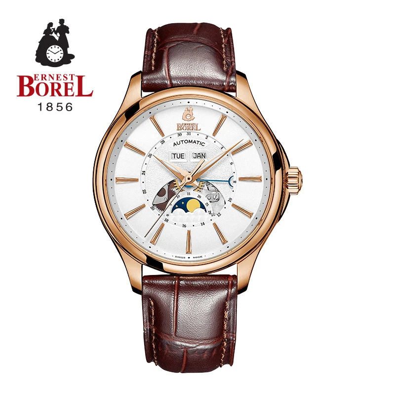 瑞士Ernest Borel依波路公爵系列皮带款高档腕表