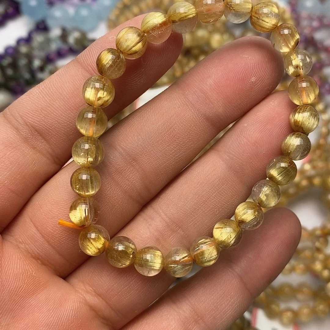 水晶珠宝半成品未镶嵌今*手链