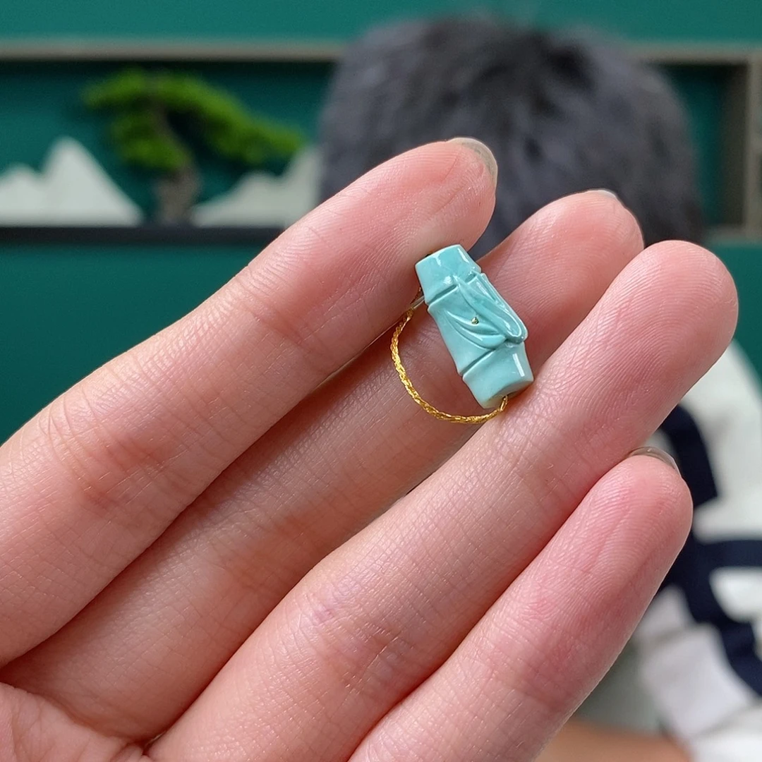 绿松石银S925镶嵌珠宝奇石