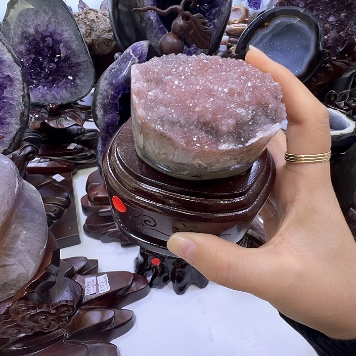 未镶嵌水晶珠宝半成品