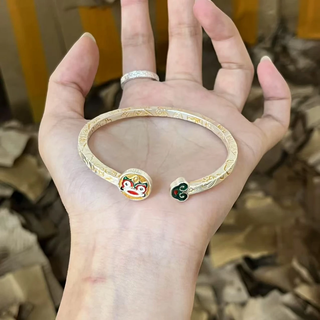 足银手镯 精品银手镯（无礼盒） S325