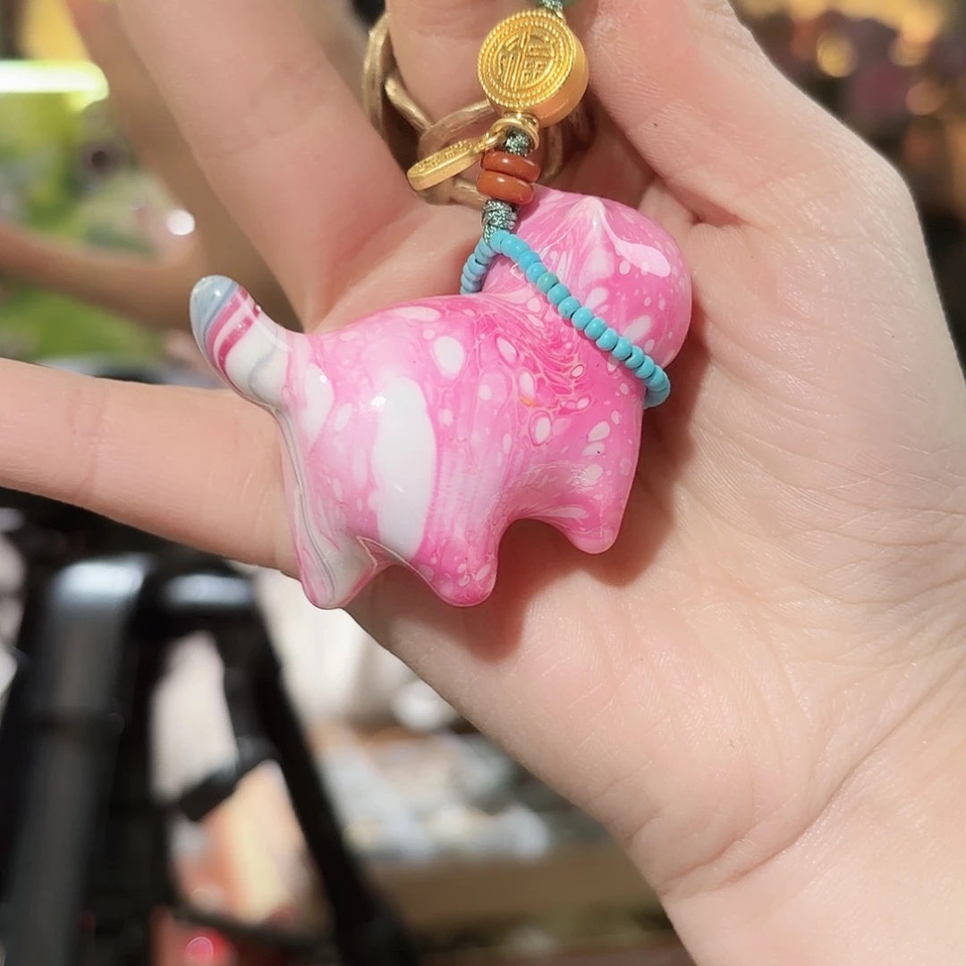 琉璃纯铜合金挂件