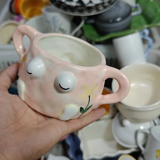 瓷片陶瓷餐具杯碗盘微瑕介意慎拍