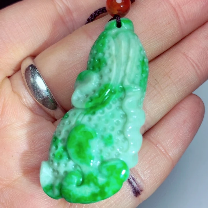 翡翠吊坠(不含链)未镶嵌