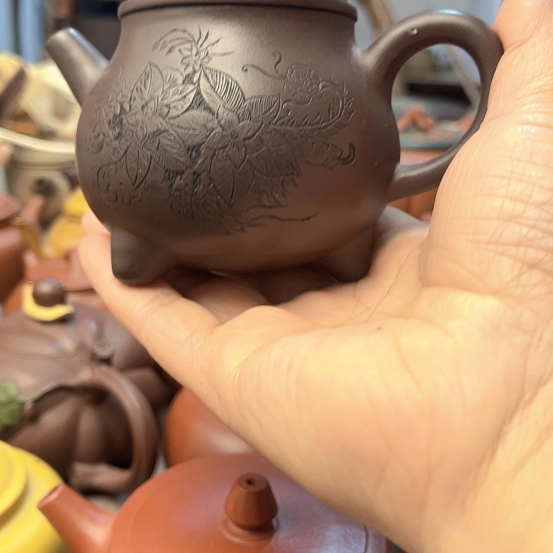 紫砂茶壶全手工制作和半手工制作