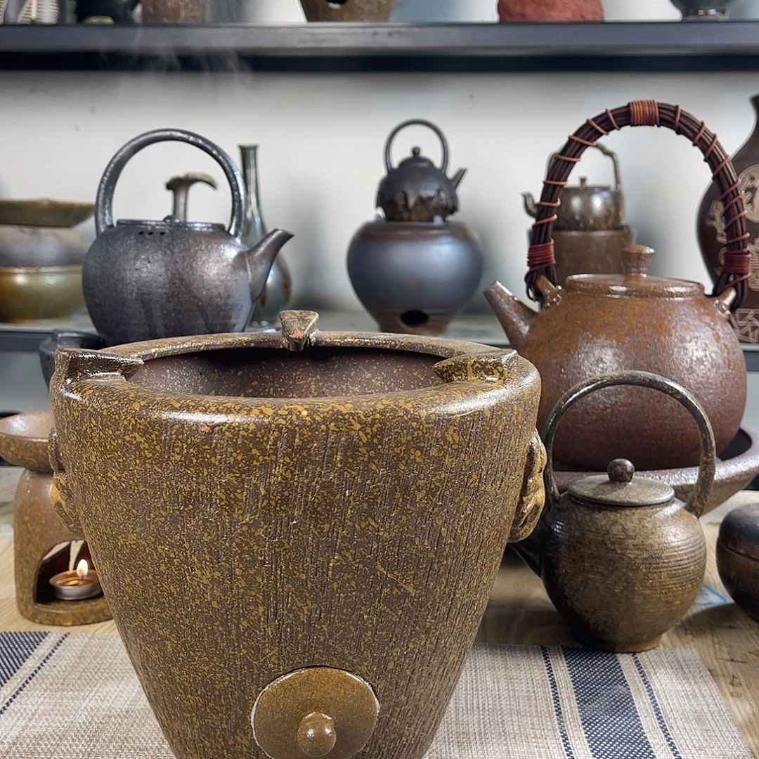 紫砂粗陶实用砂锅