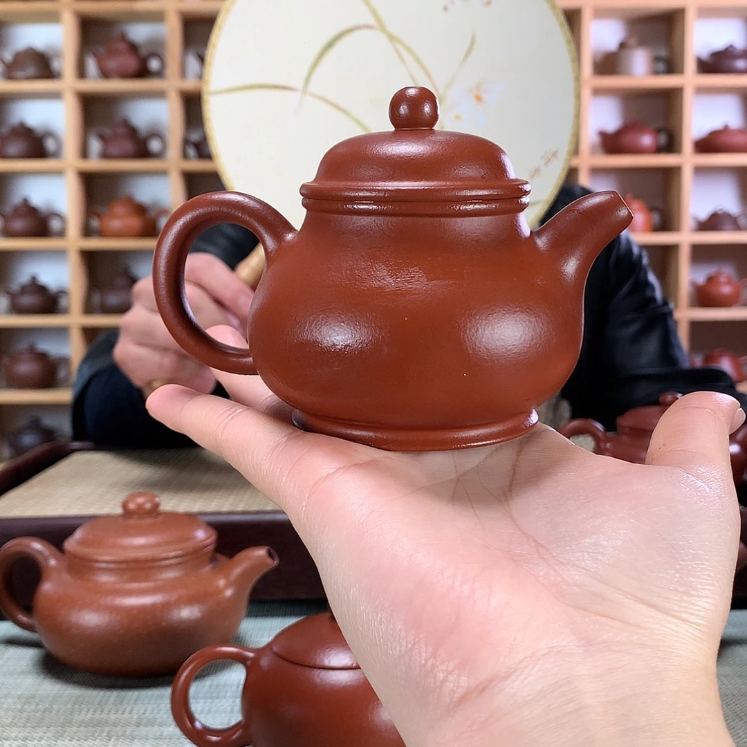 紫砂潘壶紫砂壶手工制作