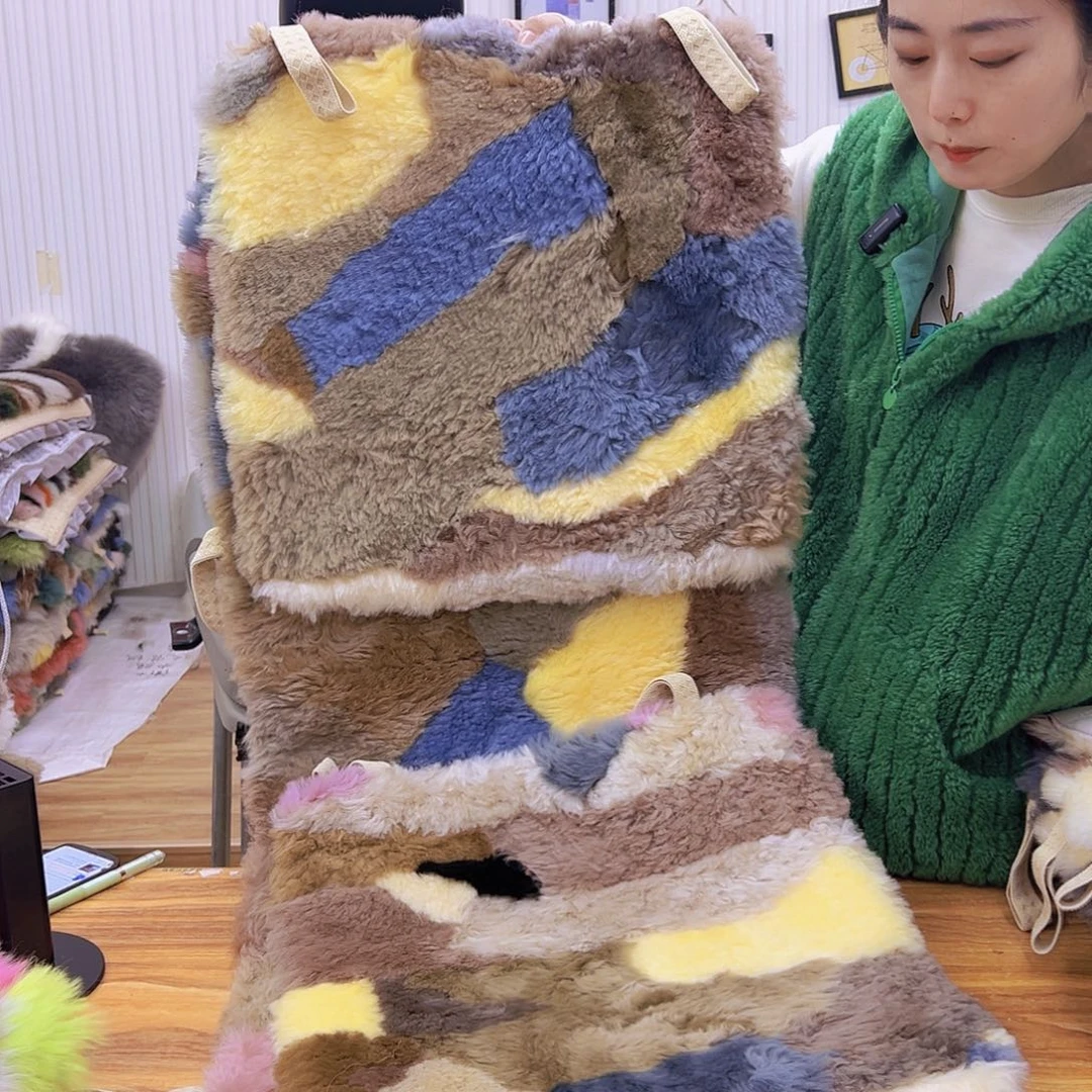 羊毛如***好特价处理微瑕羊皮三件套