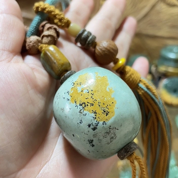 岫岩河磨玉（透闪石质玉）未镶嵌挂件