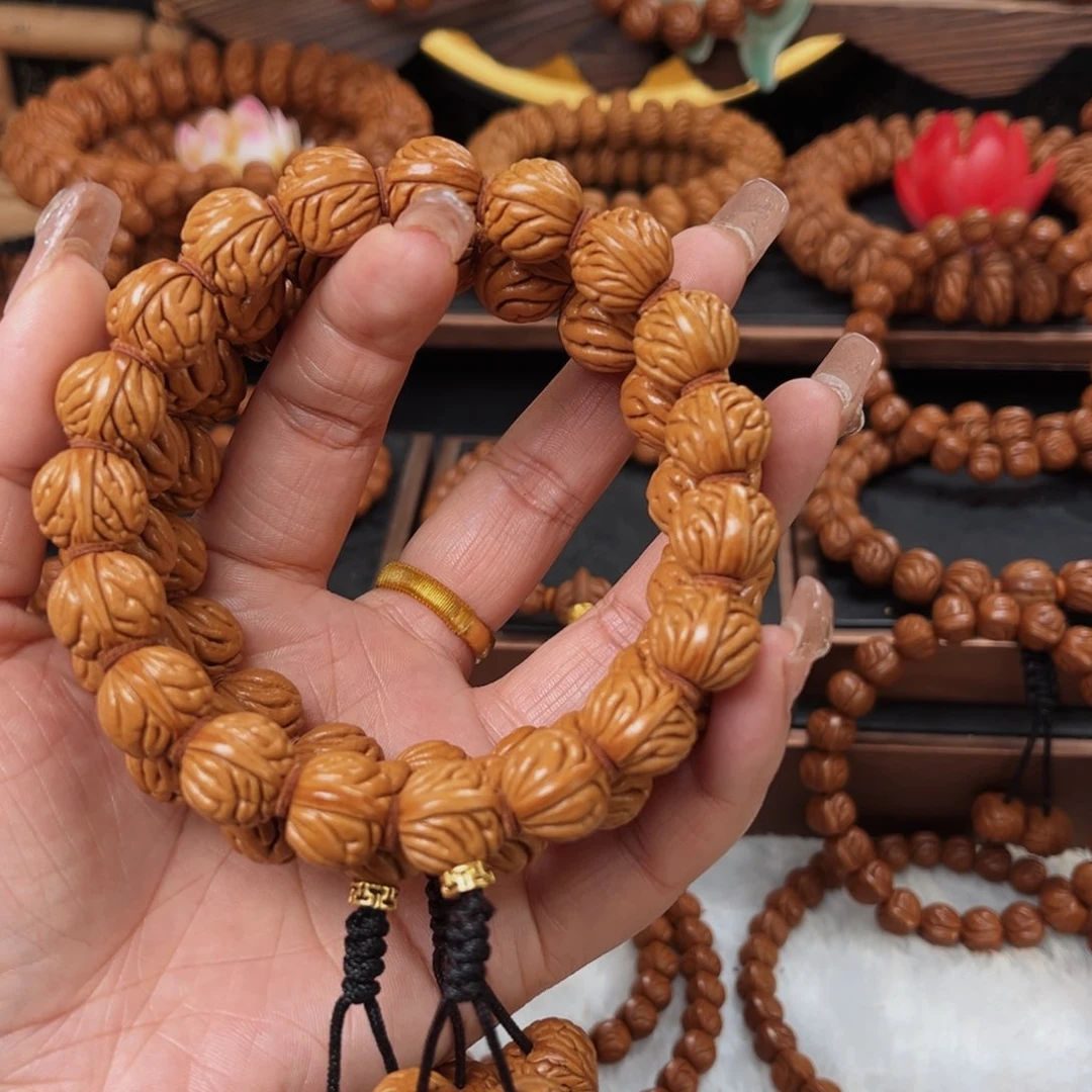 桃核手串15祥云手持