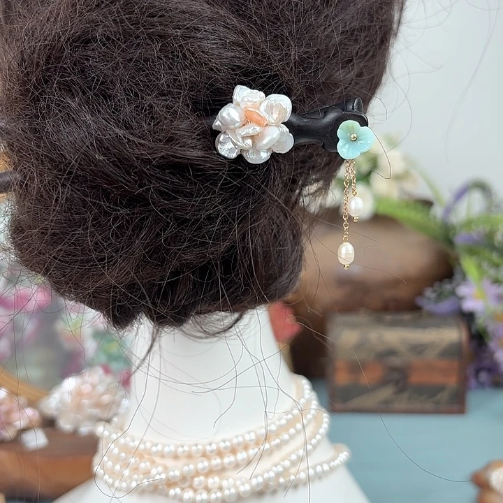 发饰未镶嵌淡水珍珠
