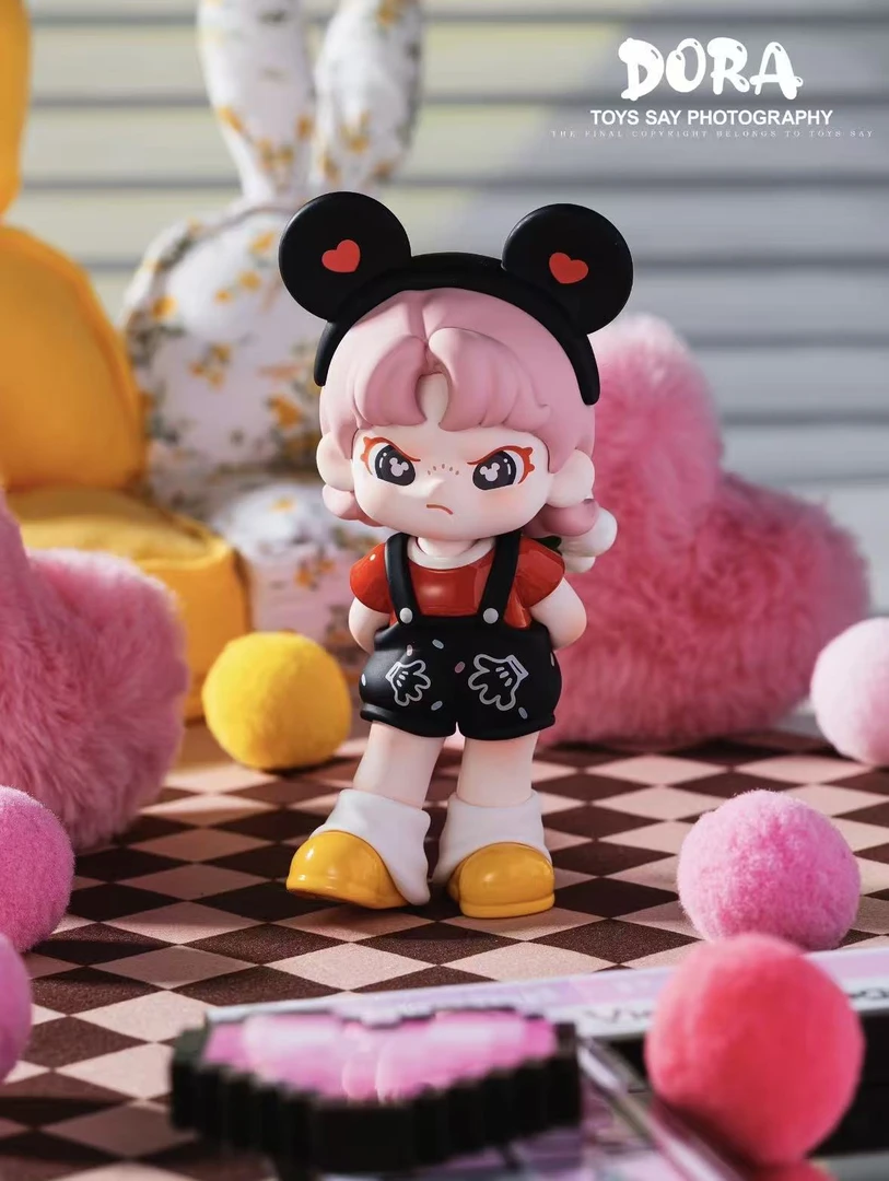 【多啦混端许愿欧吊卡】迪士尼DORA-米奇趣想正版盲盒公仔手办玩具