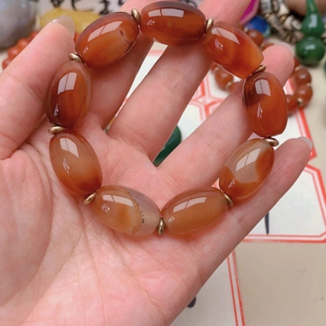 【闪购商品】未镶嵌玛瑙/玉髓珠宝半成品不*松