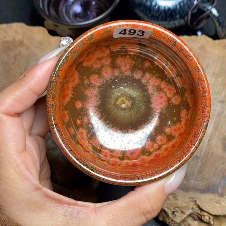 茶盏建窑建盏主人杯493