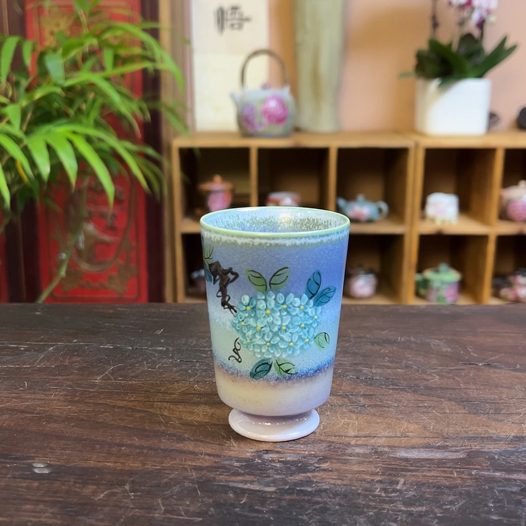 柴烧手工手绘陶瓷