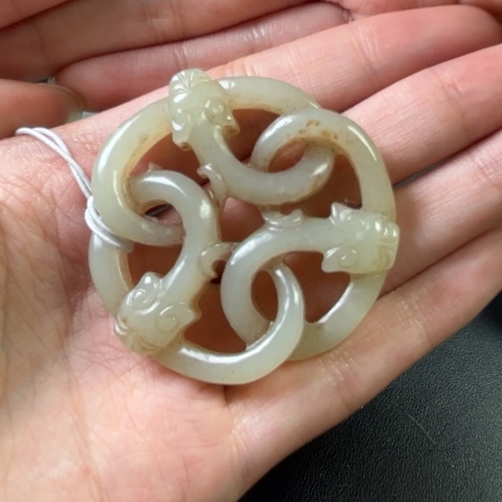 和田玉挂件未镶嵌