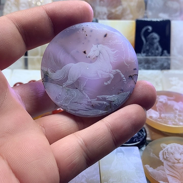 未镶嵌颈饰玛瑙/玉髓