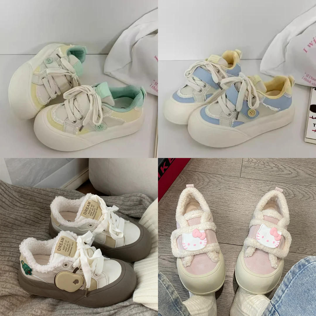 板鞋通用耐磨学生系带休闲板鞋百搭冬季时尚运动鞋