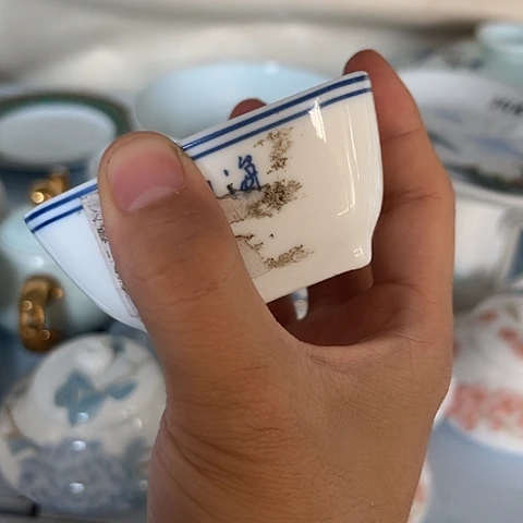 陶瓷4寸海碟一个陶瓷