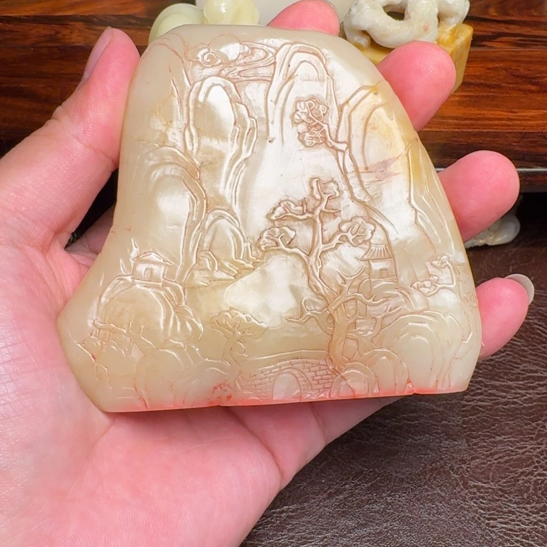 3***4寿山石收藏作品石