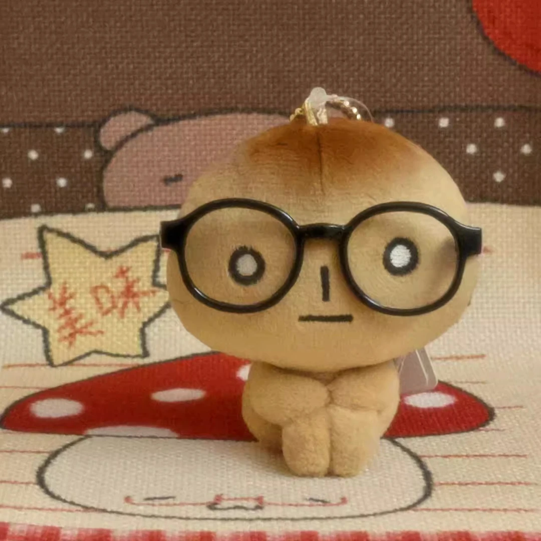 经典款烤焦面包毛绒公仔呆萌轻松熊玩偶钥匙扣书包包挂件生日礼物
