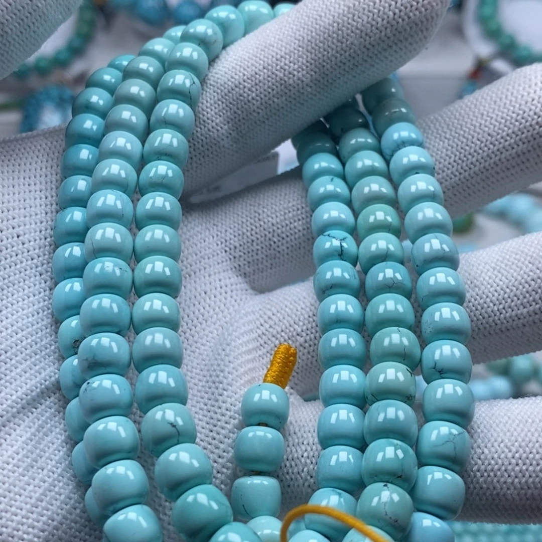 绿松石未镶嵌手串