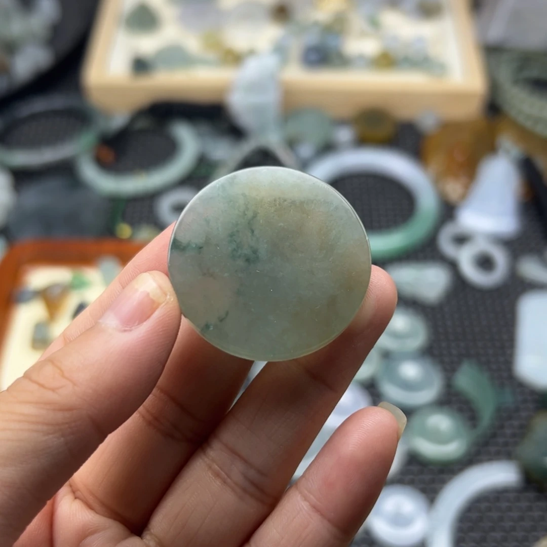 未镶嵌挂件翡翠无事牌