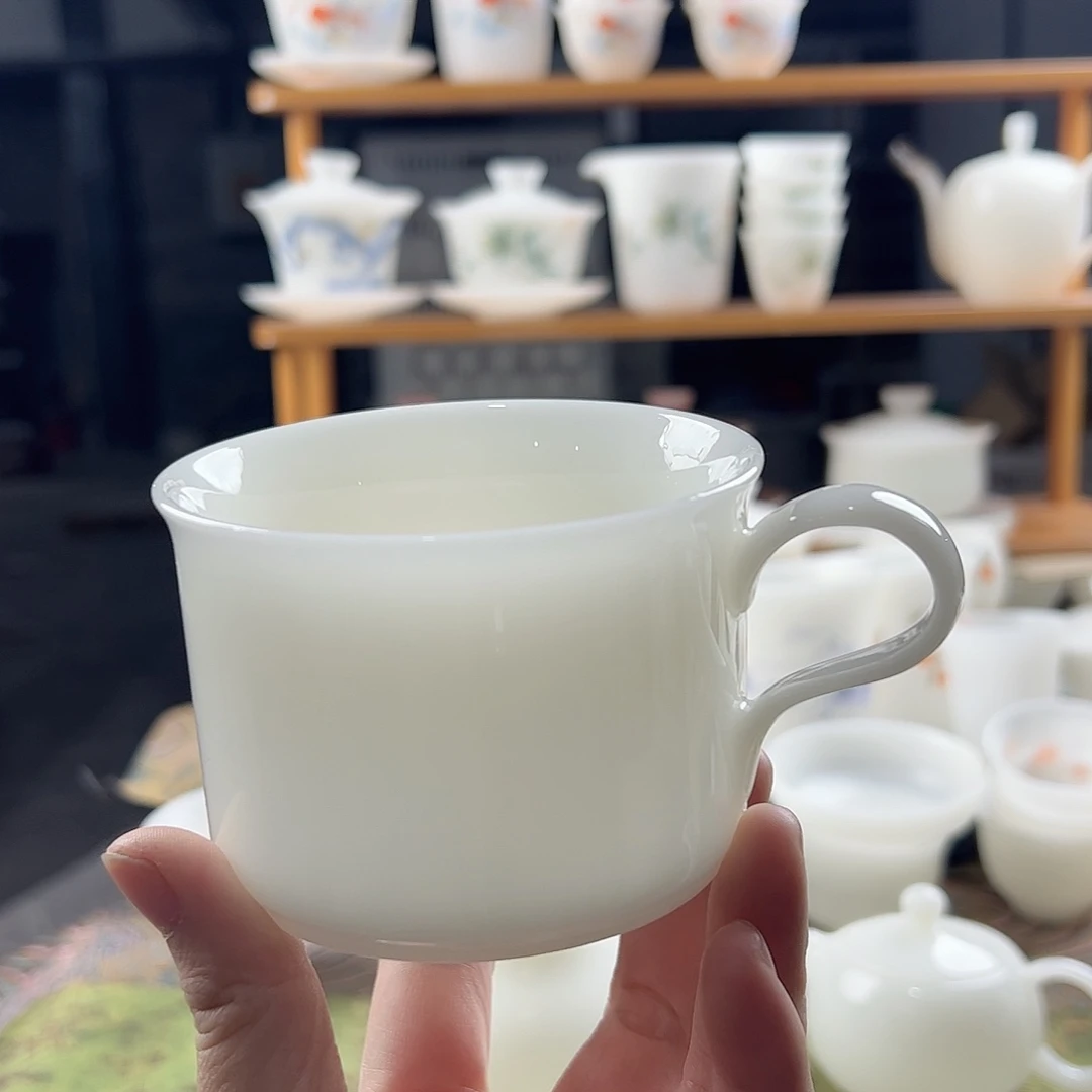 璞玉釉烧咖啡杯陶瓷