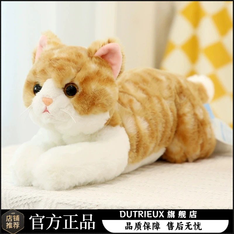 可爱猫猫毛绒玩具玩偶猫咪公仔仿真小猫抱枕儿童安抚布娃娃礼物女