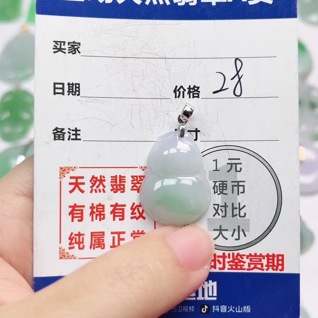 翡翠银S925镶嵌颈饰