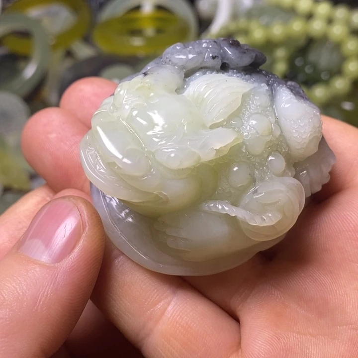 岫玉天然岫玉挂件未镶嵌