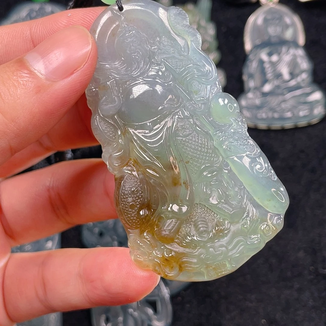 颈饰未镶嵌翡翠6，