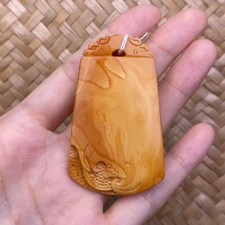 蜜蜡未镶嵌裸石蜜蜡M
