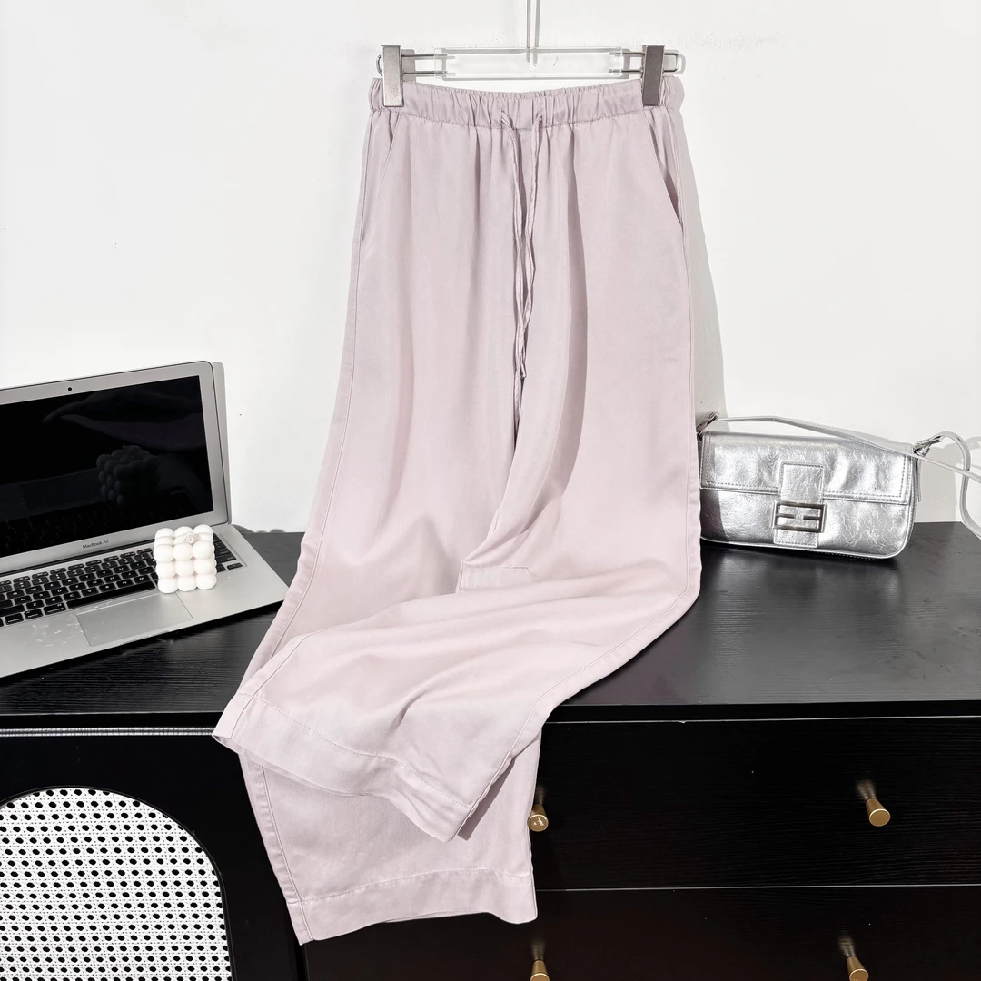 小韩日记【慵懒心机】休闲裤直筒时尚百搭薄款夏季垂感春夏舒适8165