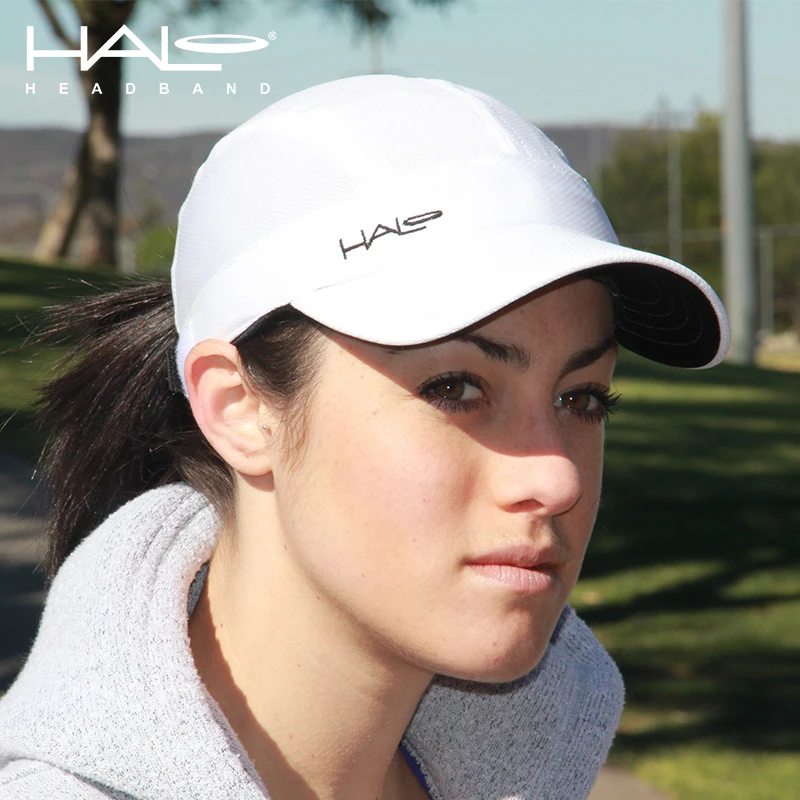 HALO运动跑步帽速干导汗帽舌帽男女户外运动透气软顶遮阳止汗帽